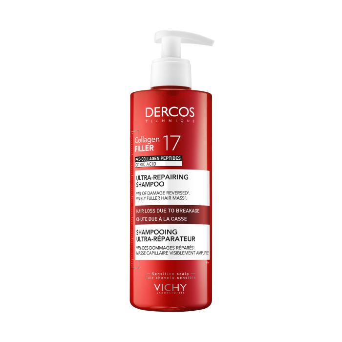 VICHY DERCOS COLLAGEN17 FILLER ŠAMPOON ÜLIMALT TAASTAV 400ML