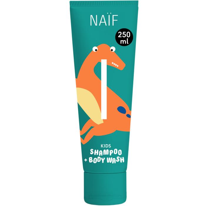 NAIF ŠAMPOON+PESUGEEL LASTELE 250ML