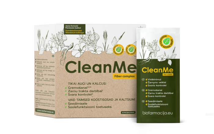 CLEAN ME KIUDAINETE KOMPLEKS LAHUSTUV PULBER N20