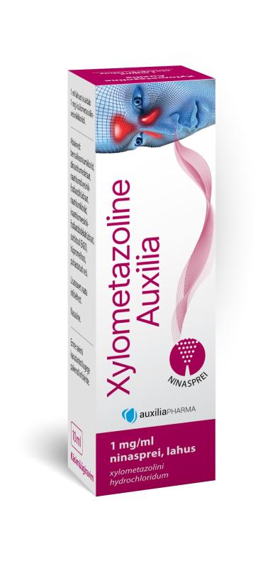 XYLOMETAZOLINE AUXILIA NINASPREI LAHUS 1MG/1ML 10ML N1