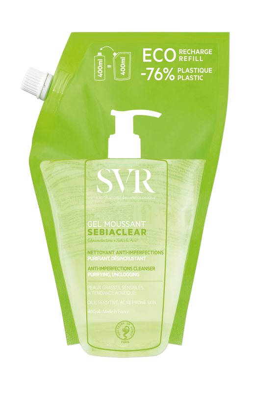 SVR SEBIACLEAR PUHASTUSGEEL SEEBIVABA TÄITEPAKEND 400ML