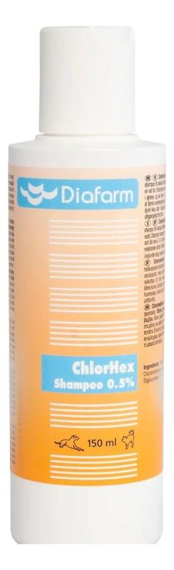 DIAFARM ŠAMPOON KLOORHEKSIDIIN 0,5% VET 150ML