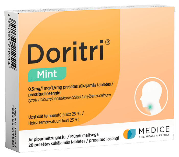 DORITRI MINT PRESSITUD LOSENG 1MG+1.5MG+0.5MG N20