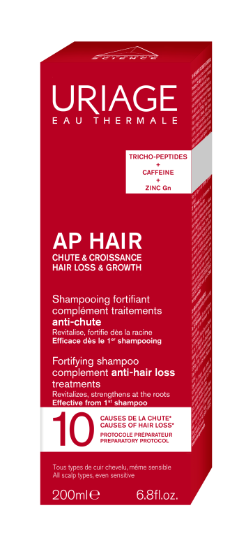 URIAGE AP HAIR ŠAMPOON TUGEVDAV HÕRENEVATELE JUUSTELE 200ML