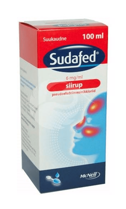 SUDAFED SIIRUP 6MG 1ML 100ML N1