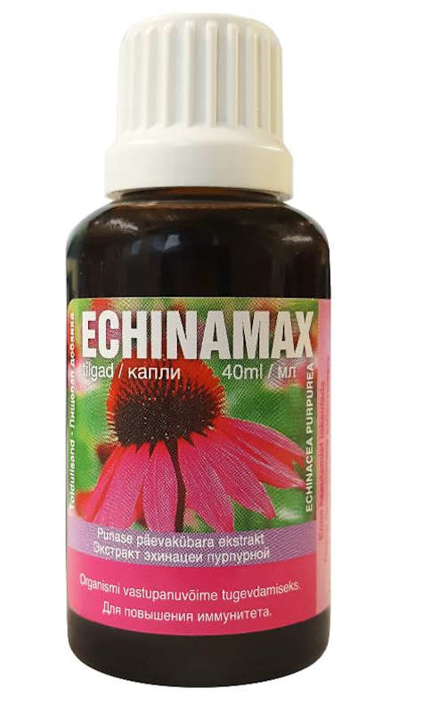 ECHINAMAX PUNASE PÄEVAKÜBARA TILGAD 40ML