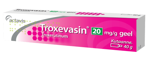 TROXEVASIN GEEL 20MG 1G 40G N1