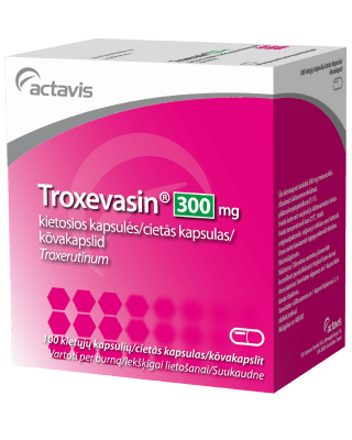 TROXEVASIN KÕVAKAPSEL 300MG N100