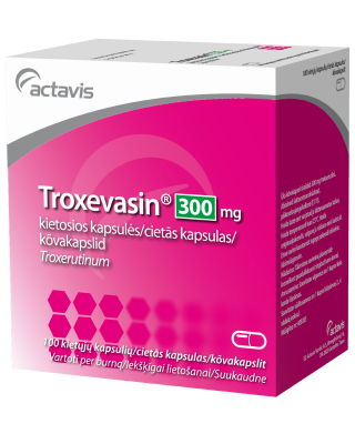 TROXEVASIN KÕVAKAPSEL 300MG N100