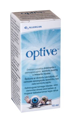 OPTIVE SILMATILGAD LIBESTAVAD/NIISUTAVAD 10ML