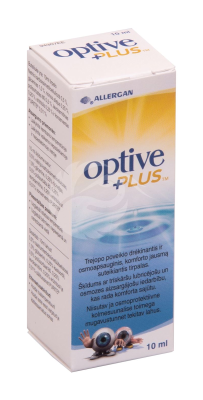 OPTIVE PLUS SILMATILGAD KOLMESUUNALISE TOIMEGA 10ML