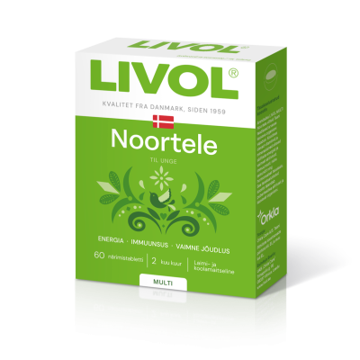 LIVOL MULTI NOORTELE NÄRIMISTBL KOOLA/LAIMI N60