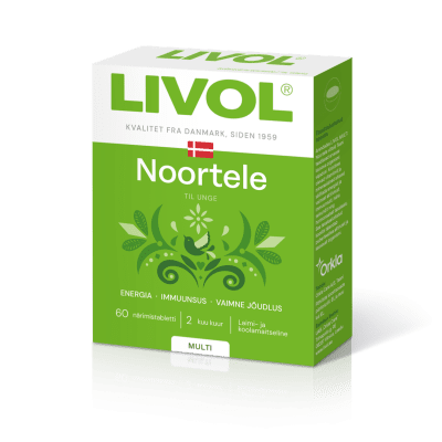 LIVOL MULTI NOORTELE NÄRIMISTBL KOOLA/LAIMI N60