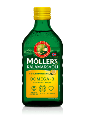 MÖLLER'S KALAMAKSAÕLI SIDRUNI 250ML