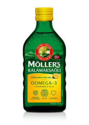 MÖLLER'S KALAMAKSAÕLI SIDRUNI 250ML