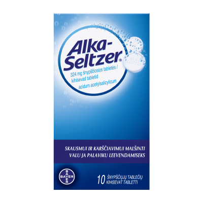 ALKA-SELTZER KIHISEV TBL. 324MG N10