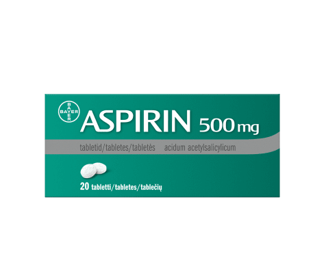 ASPIRIN TBL 500MG N20