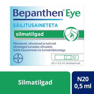 BEPANTHEN EYE SILMATILGAD 0,5ML N20