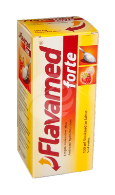 FLAVAMED FORTE SUUKAUDNE LAHUS 6MG 1ML 100ML N1