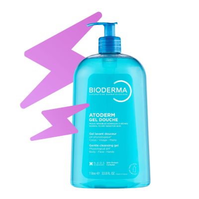 BIODERMA ATODERM DUSHIGEEL NIISUTAV PUMBAGA 1000ML
