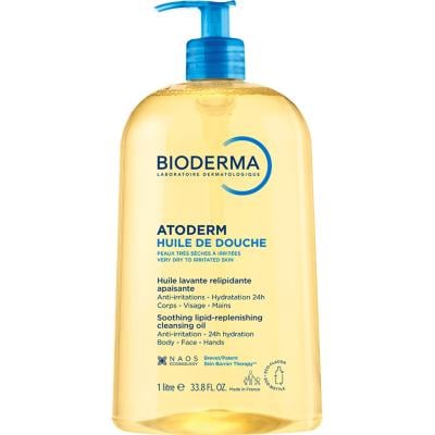 BIODERMA ATODERM HUILE DE DOUCHE DUSHIÕLI NIISUTAV PUM-GA1000ML
