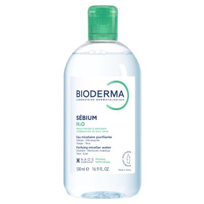 BIODERMA SEBIUM H2O MITSELLAARVESI KOMBINEERITUD-RASUSELE NAHALE 500ML