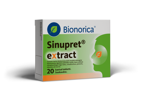 SINUPRET EXTRACT KAETUD TBL 12MG+36MG+36MG+36MG+36MG N20