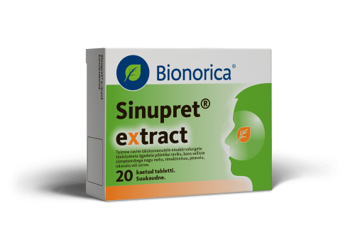 SINUPRET EXTRACT KAETUD TBL 12MG+36MG+36MG+36MG+36MG N20
