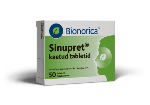 SINUPRET KAETUD TBL 6MG+18MG+18MG+18MG+18MG N50