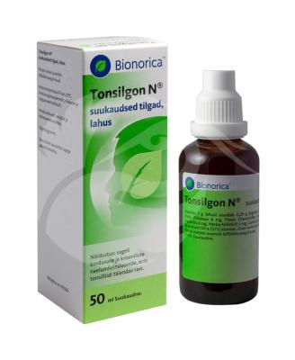TONSILGON N SUUKAUDSED TILGAD LAHUS 50ML N1