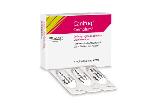 CANIFUG CREMOLUM VAGINAALNE SUPOSIID 200MG N3