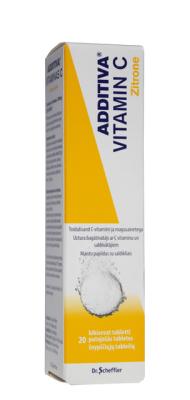 ADDITIVA VITAMIN C KIHISEV TBL SIDRUN 1G N20