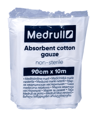 MEDRULL MEDITSIINILINE MARLI 90CMX10M MITTESTERIILNE