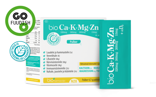 BIOCA+K+MG+ZN+VITAMIIN D3 PULBER N28