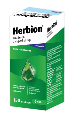 HERBION LUUDEROHI SIIRUP 7MG 1ML 150ML N1
