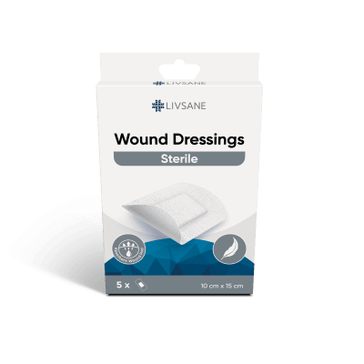 LIVSANE HAAVAPLAASTER 10X15CM STERIILNE N5