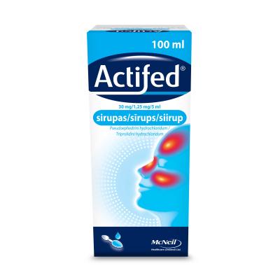 ACTIFED SIIRUP 6MG+0.25MG 1ML 100ML N1