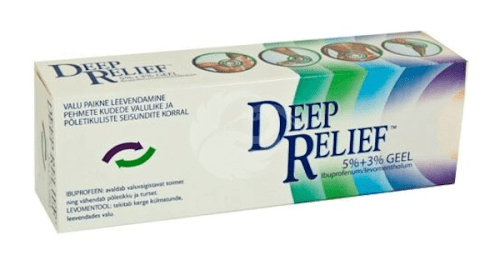 DEEP RELIEF GEEL 50MG+30MG 1G 50G N1