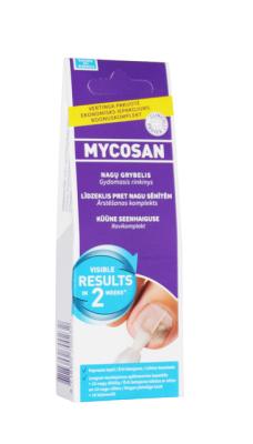 MYCOSAN KÜÜNESEENE PLIIATS 10ML + 10 VIILI