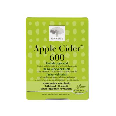 APPLE CIDER TBL 600MG N60