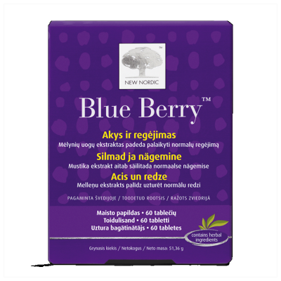 BLUE BERRY OMEGA-3 KAPSLID N60