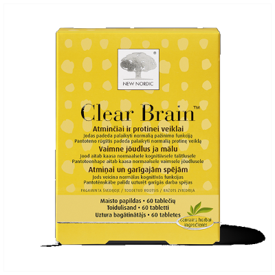 CLEAR BRAIN TBL N60