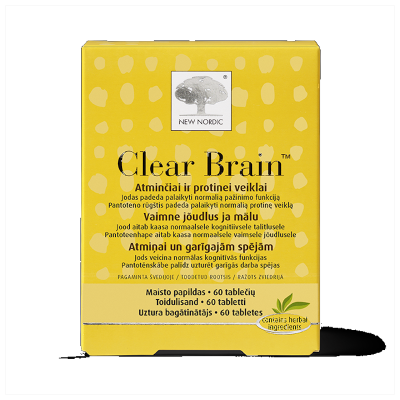 CLEAR BRAIN TBL N60