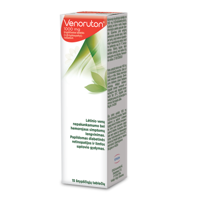 VENORUTON 1000MG KIHISEV TBL. 1000MG N15