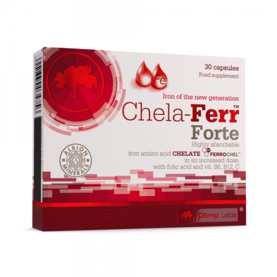 OLIMPLABS CHELA-FERR FORTE 28MG KAPSLID N30