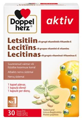 DOPPELHERZ AKTIV LETSITIIN TBL 500MG N30