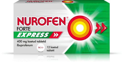 NUROFEN FORTE EXPRESS KAETUD TBL 400MG N12