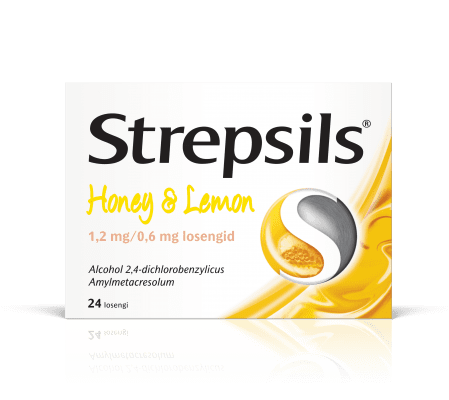 STREPSILS HONEY & LEMON LOSENG 0.6MG+1.2MG N24