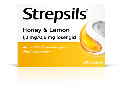STREPSILS HONEY & LEMON LOSENG 0.6MG+1.2MG N24