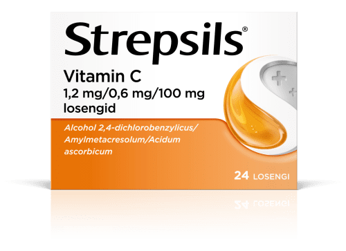 STREPSILS VITAMIIN C LOSENG 0.6MG+1.2MG+100MG N24